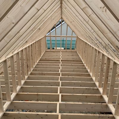 Pitched roof construction - TO USE